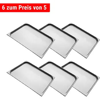 Dóza na potraviny G.Gastro Nerezová GN nádoba 2/1 - hloubka: 40 mm