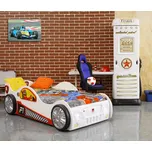 Dětská postel Monza auto bílá
