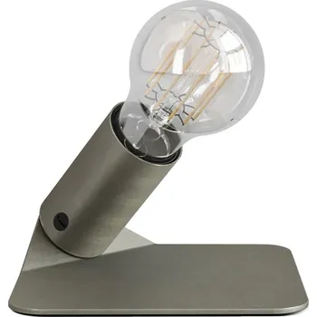 Lampička creative cables Stolní lampa SI! 5V se žárovkou A60 a kovovým podstavcem Barva: Matný chrom