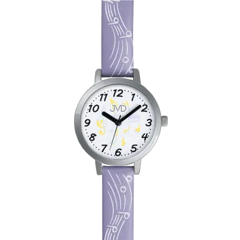 Hodinky JVD Dětské dívčí hudební hodinky s notami JVD J7222.1