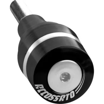 Crash pads ACCOSSATO with screw cover stříbrná TP054S-CP