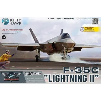 Plastikový model Kitty Hawk 1/48 Lockheed-Martin F-35C "Lightning II"