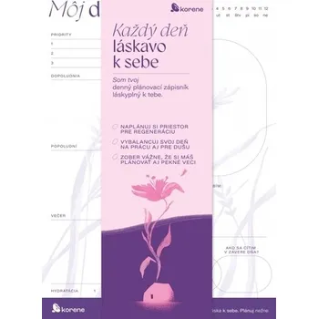 Diář Denný plánovací zápisník - Štefanovská Katarína