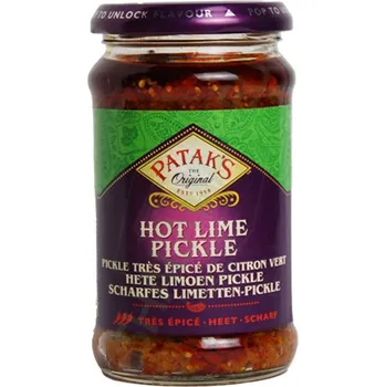 Omáčka Patak's Pálivá Nakládaná Limetka (Pickle) 283g