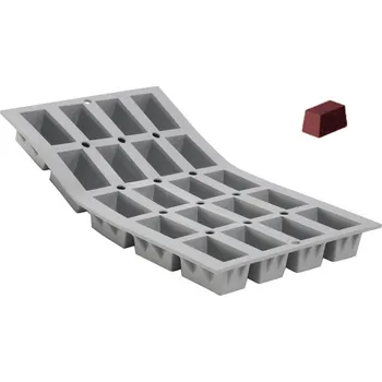 TOMGAST Forma silikonová kvádr, 20 ks cukroví, 30 x 17,6 cm