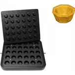 G.Gastro Tartlet Mould Plates - Octagonal - Ø 41mm - for 30 tartlets - compatible with TMPIC tartlet machine