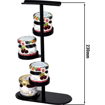 Vinotéka G.Gastro Etažér na marmelády/ bufetový stojan - s 4 odkládacími sloty