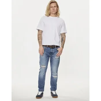 Oblečení a móda Pepe Jeans Jeansy PM207392 Modrá Tapered Fit 33_34