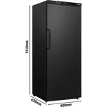 G.Gastro Skladovací mrazák ECO - 293L - s 1 dveřmi