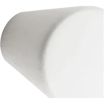 Dřevěná hračka Dřevěná knopka úzká - bílá