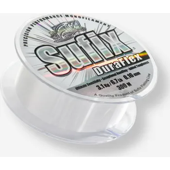 SUFIX Vlasec Duraflex Clear na mořský rybolov 300 m 35/100