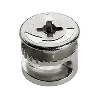 Hettich Rastex 15 s osazením, poniklováno, 19 mm