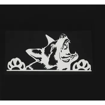 samolepka Samolepka (na auto, notebook) německý ovčák - bílá (4)