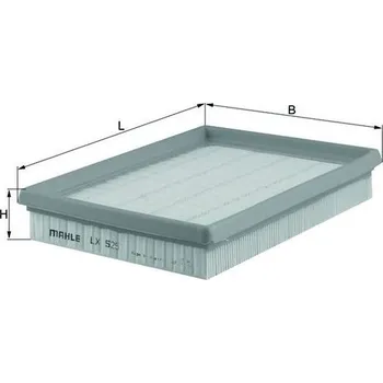 Vzduchový filtr Vzduchový filtr MAHLE LX 525