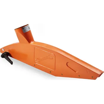 stojan na pilu Dribex kryt pilového kotouče - průměr připojení 60 mm (oranžová varianta)