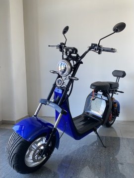 Elektrokoloběžka Lera Scooters C2 2000W Černá, Barva modrá Leramotors
