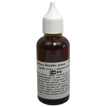 Doplněk stravy STEZA - Tinktura Bazalka pravá - FORTE 50 ml. (Bazalková tinktura)