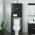 Koupelnový nábytek Berg úložná skříňka nad toaletu 60 x 27 x 164,5 cm