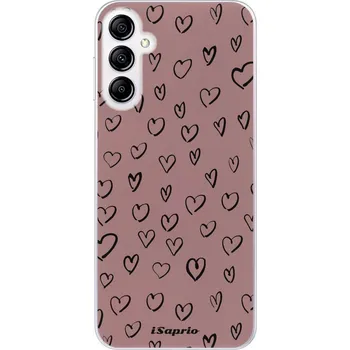Odolné silikonové pouzdro iSaprio - Heart Dark - Samsung Galaxy A14 / A14 5G