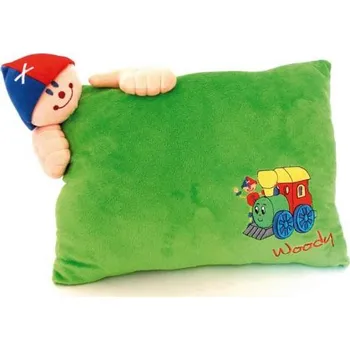 Dětské zboží Plyšový polštářek Mašinka Woody