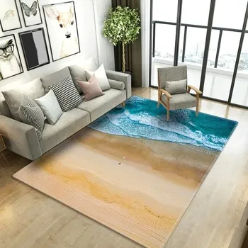 Koberec Koberce do obýváku s 3D potiskem - 8,60 x 90 cm 24 x 36 palců