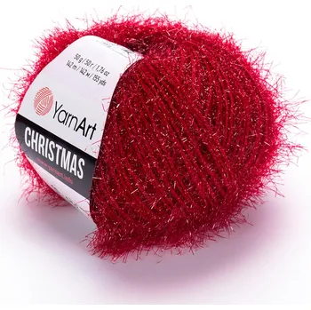 Příze Yarn Art příze Christmas 46 vínově červená