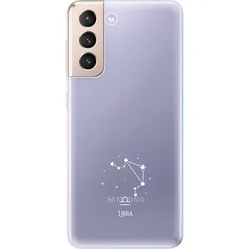 Odolné silikonové pouzdro iSaprio - čiré - Váhy - Samsung Galaxy S21