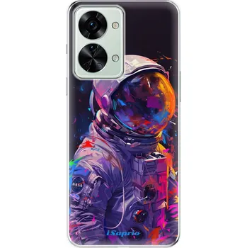 Odolné silikonové pouzdro iSaprio - Neon Astronaut - OnePlus Nord 2T 5G