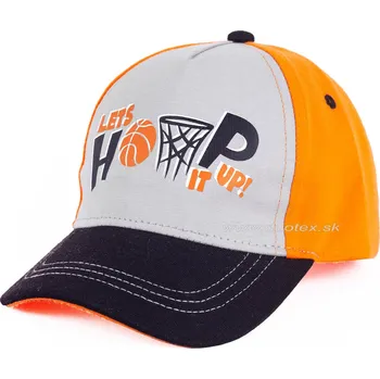 Kšiltovka YO Kšiltovka CZD-0629C Barva: oranžová, Velikost: 46-50