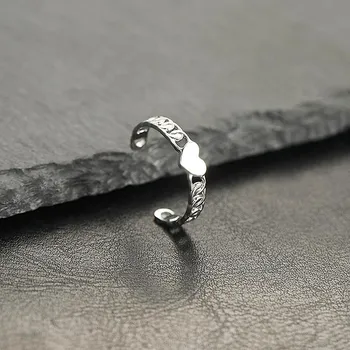 Šperk PRSTEN Z CHIRURGICKÉ OCELI - Srdce 4