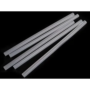 Průmyslové lepidlo Tavné lepidlo Ø11 mm délka 25 cm nežloutnoucí 5 ks - transparent