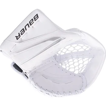 Lapačka Bauer S24 SUPREME MVPRO Catcher INT WHITE Provedení: opačný gard (lapačka v pravé ruce)