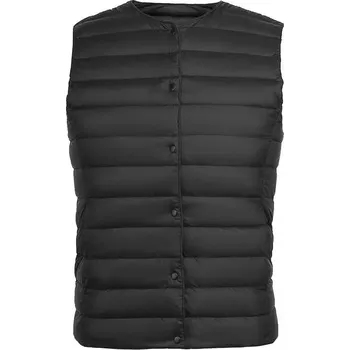 Dámská vesta Péřová prošívaná vesta 90% kachní peří Barva: Černá, Velikost: L