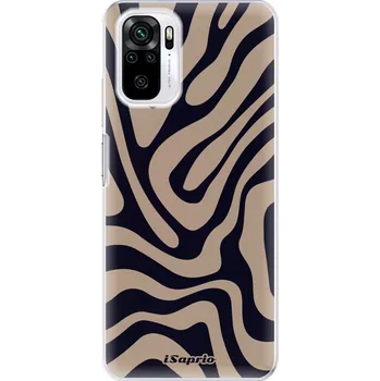Pouzdro na mobilní telefon Odolné silikonové pouzdro iSaprio - Zebra Black - Xiaomi Redmi Note 10 / Note 10S