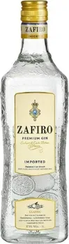 Gin Zafiro Classic Premium Gin 37,5 % 1 l