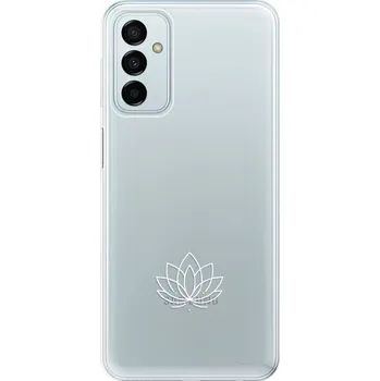 Odolné silikonové pouzdro iSaprio - čiré - Lotos - Samsung Galaxy M23 5G