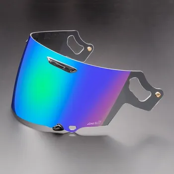 Helma na motorku ARAI plexi 3D VAS-V green