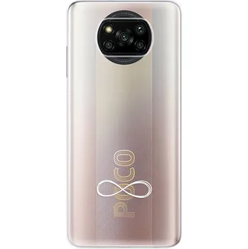 Pouzdro na mobilní telefon Odolné silikonové pouzdro iSaprio - čiré - Infinity - Xiaomi Poco X3 Pro / X3 NFC