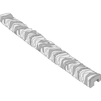 Plot Deska zákrytová plotová Presbeton 2000x160x70 mm reliéfní přírodní