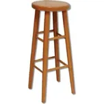 Dřevěný taburet BM240 buk