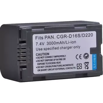 TopTechnology Baterie Panasonic CGR-D320, CGR-D220 3000mAh