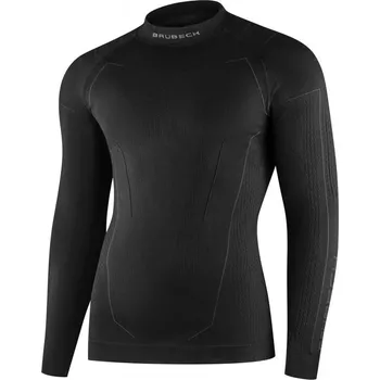 Brubeck LS1654M Cooler pánské tričko s dl.rukávem black vel. M