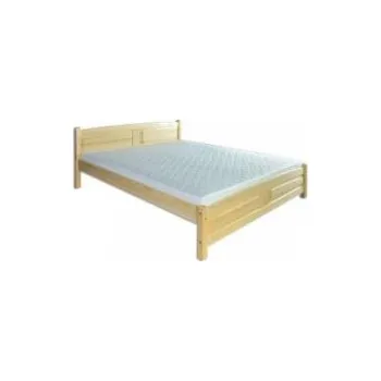 Postel Dřevěná masivní postel 200x200 cm DN104 borovice masiv