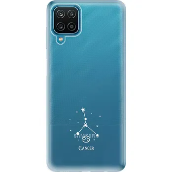 Telefonní příslušenství Odolné silikonové pouzdro iSaprio - čiré - Rak - Samsung Galaxy A12