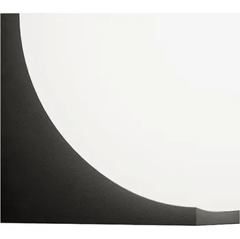 Nástěnné svítidlo Černé nástěnné svítidlo SULION Obi, ø 15 cm ID_1443459