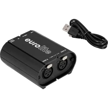 Osvětlovací technika EUROLITE USB/LAN-DMX 2x512ch