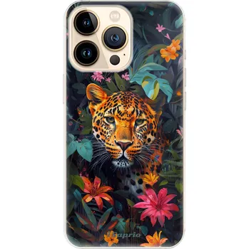 Telefonní příslušenství Odolné silikonové pouzdro iSaprio - Flower Jaguar - iPhone 13 Pro