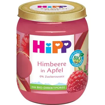 HiPP Jablka s malinami BIO 4/6m 160g