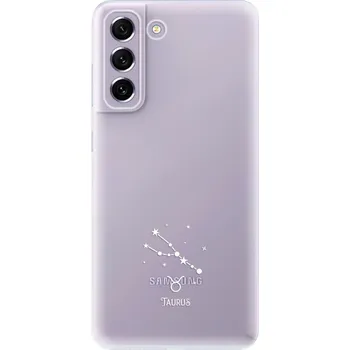 Telefonní příslušenství Odolné silikonové pouzdro iSaprio - čiré - Býk - Samsung Galaxy S21 FE 5G