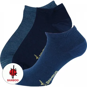 Pánské ponožky Kvalitní bambusové unisex SNEAKER ponožky RS 43-46 mix barev